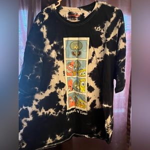SpongeBob tye dye shirt